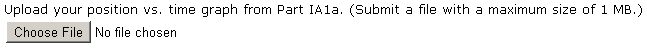 sample WebAssign file upload question showing Choose File button