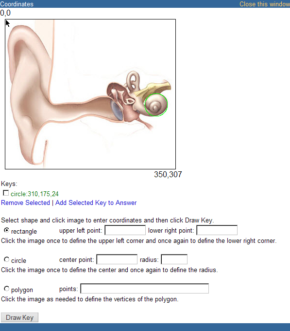 draw key example