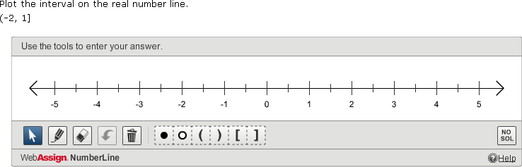 student view of numberline