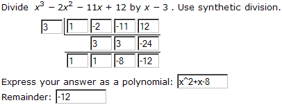 Question as displayed to students