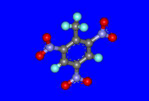two light blue spheres bound together